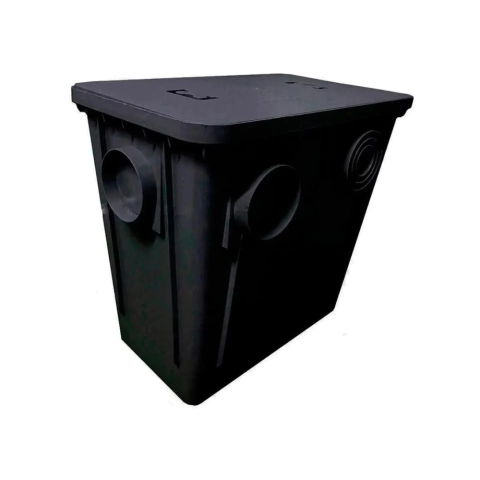 CAIXA DE GORDURA 52LT 520X330X510 PRETO