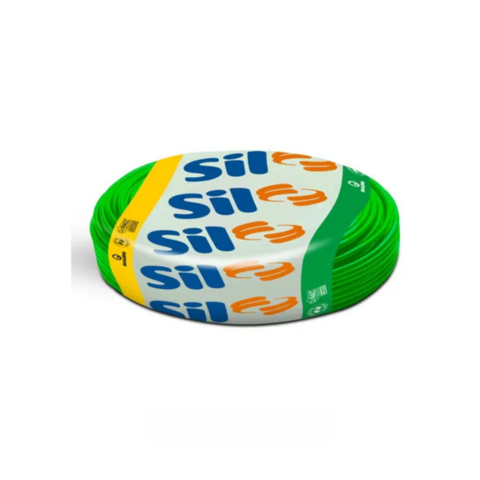 FIO CABO FLEXIVEL 2,5MM VERDE 100M - SIL