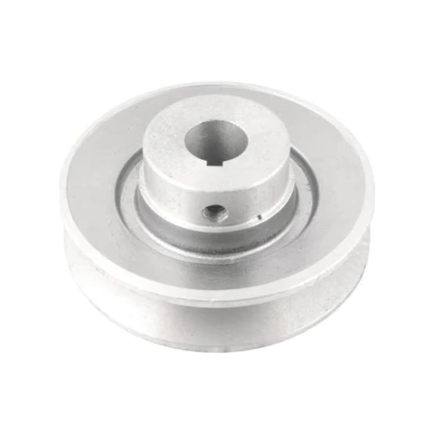 POLIA DE ALUMINIO 1 CANAL B DE 3.1/2" POLEGADAS