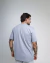 Camiseta Oversized Basic Cinza Claro na internet