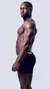 BLACK MICROFIBER BOXER - comprar online