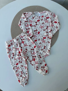 Conjunto Canelado Love na internet