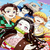 Print A4 Holográfico Kimetsu no Yaiba - Demon Slayer - comprar online