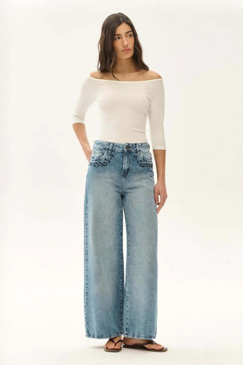 Jean Wide Leg Palma Sweet 063328