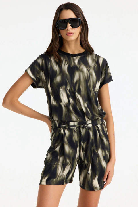 Remeron Tucci Roxine Mujer Lurex Escote Suave Premium TTV27MR202