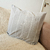 Funda de Almohadon Gris Rayado - 50x50