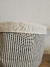 Contenedor Rayado Azul - Jofina Deco