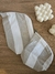 Set Yerbera + Azucarera Antimanchas Rallas Beige - comprar online