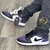 AIR JORDAN - Preto e Roxo