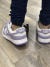 tenis dunk - branco e lilás - comprar online
