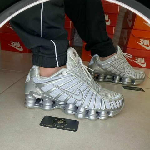 shox tl retro - cinza