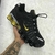 shox tl retro - preto e dourado