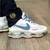 vapormax scorpion - branco e azul