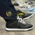 tenis dunk - preto brilhante