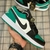 Air Jordan Low importado Verde e Black