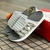 Chinelo Slide Asuna 2.0 Premium Cinza C/ Branco!