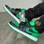 Air Jordan Low importado Verde e Preto!