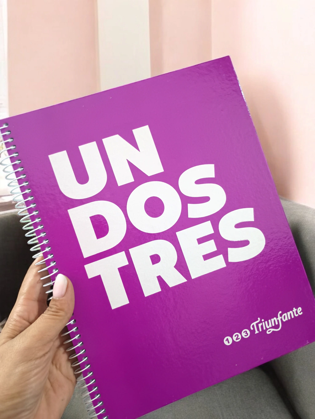Cuaderno Espiral 1-2-3- 21x27 x 60 Triunfante