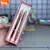BOLIGRAFO RETRACTIL METALICO 1MM CAJA X2- ROSE GOL
