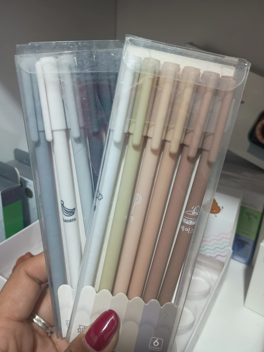 SET DE 6 BOLIGRAFOS DEGRADADOS
