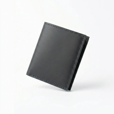 Carteira Minimalista Couro Porta Cartões Black