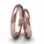 Alianças Casamento Ouro Rosê 3mm - comprar online