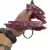 Coleira de couro personalizada com letras de metal - Bad Wolf Leather