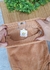 Body Calça Bebê Soft Canelado Caramelo