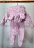 Macacão Bebê Capuz Pompom Rosa - comprar online