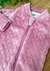 Macacão Bebê Relevo Rosa Poá - Malinha Kids