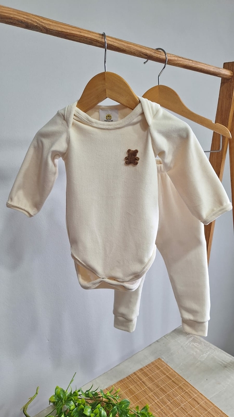 Body Calça Bebê Plush Off Urso - comprar online
