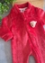 Macacão Bebê Vermelho Urso - comprar online