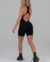 CATSUIT CORTO C/ CUELLO ESPALDA ABIERTA - comprar online