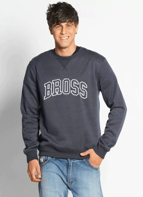BROSS LONDON BUZO BORDADO