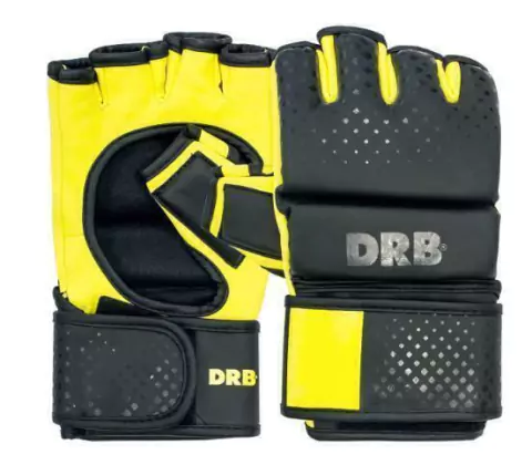 DRB GUANTES MMA NEG/AM