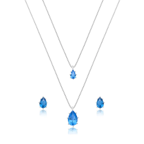 Conjunto Prata Céu Estrelado - comprar online