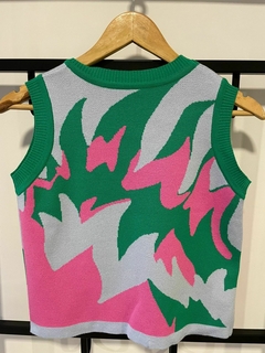 Musculosa tejida Mindy - comprar online