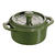 Mini Cocotte Redondo Albahaca 10 Cm Verde