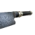 Cuchillo Hoja Damasco Mango Ebano Y Alpaca 15 Cm - GrillWest