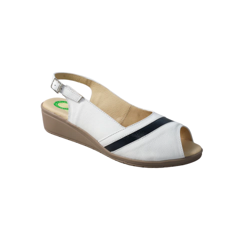 C27095 BLANCO/MARINO(PIEL)