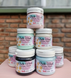 Chalk Paint Pintura Tizada x 500 gr Celeste Calmo - comprar online
