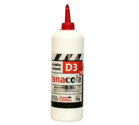FANACOLA D3 1 Kg- Cola Vinilica Resistente al Agua - comprar online