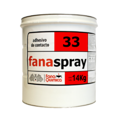 FANASPRAY 33 X 14 kg - ADHESIVO SOPLETEABLE ROJO - comprar online