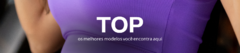 Banner da categoria Tops