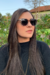 Óculos de Sol Quadrado Clássico Fancy Marrom Mescla Transparente - Seletus Eyewear