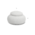 Pote Decorativo em Cerâmica Branco 15x9 cm - Equilíbrio - comprar online
