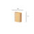 Copo em cimento Nude - comprar online