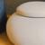 Pote Decorativo em Cerâmica Branco 15x9 cm - Equilíbrio - Faunna Casa