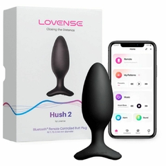 Hush 2 Vibrador Anal a Control Remoto con APP Talla M (4,4 cm diametro) Lovense - comprar online