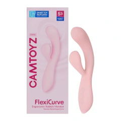 FlexiCurve Vibrador Rabbit Ergonómico Con App Camtoyz - comprar online